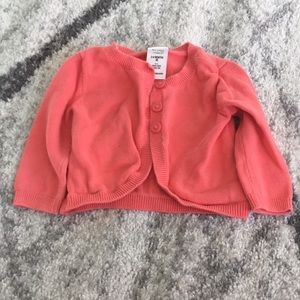 ⚡️$4 FLASH SALE⚡️ Cardigan Baby Girl 3-6